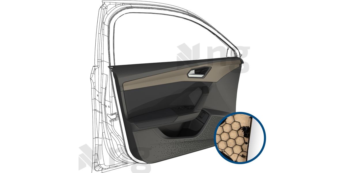 Sustainable materials for vehicle interiors NG Engineering
